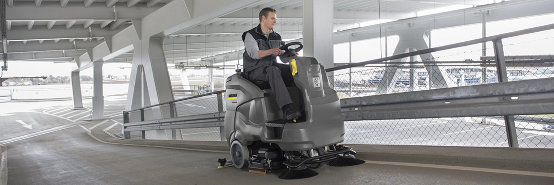 Kartcher scrubber drier